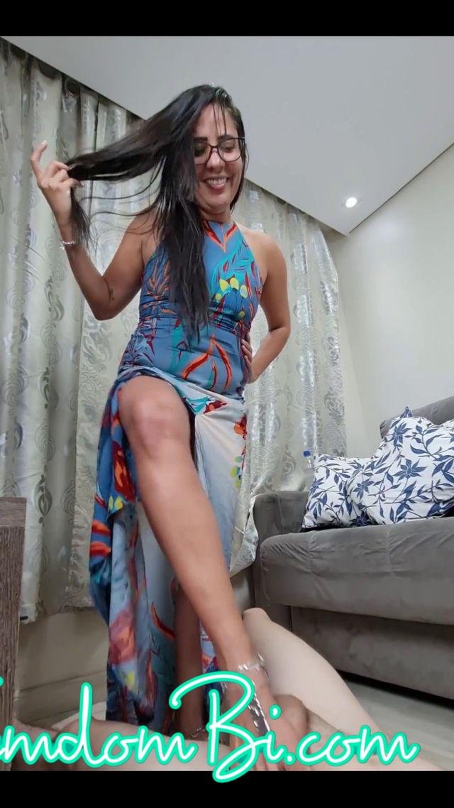 Goddess Kiffa Is Wearing New Sexy Transparent Sandals Goddess Kiffa Is Wearing New Sexy Transparent Sandals