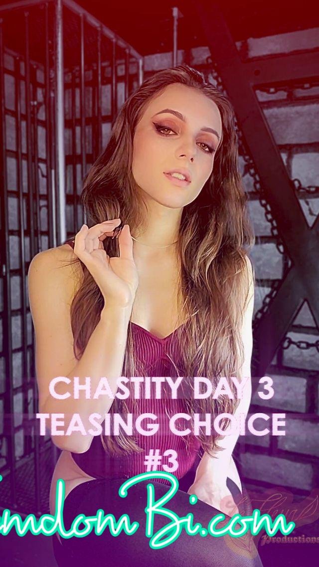 MistressMercer – Chastity Day 3 Teasing Choice Part 33 MistressMercer – Chastity Day 3 Teasing Choice Part 33